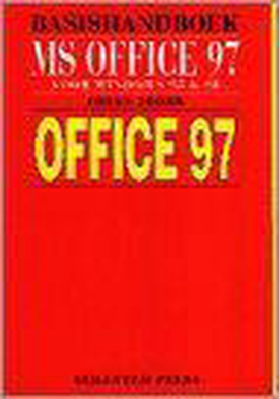 MS Office 97 (basishandboek) - Johan Toorn | Tiliboo-afrobeat.com