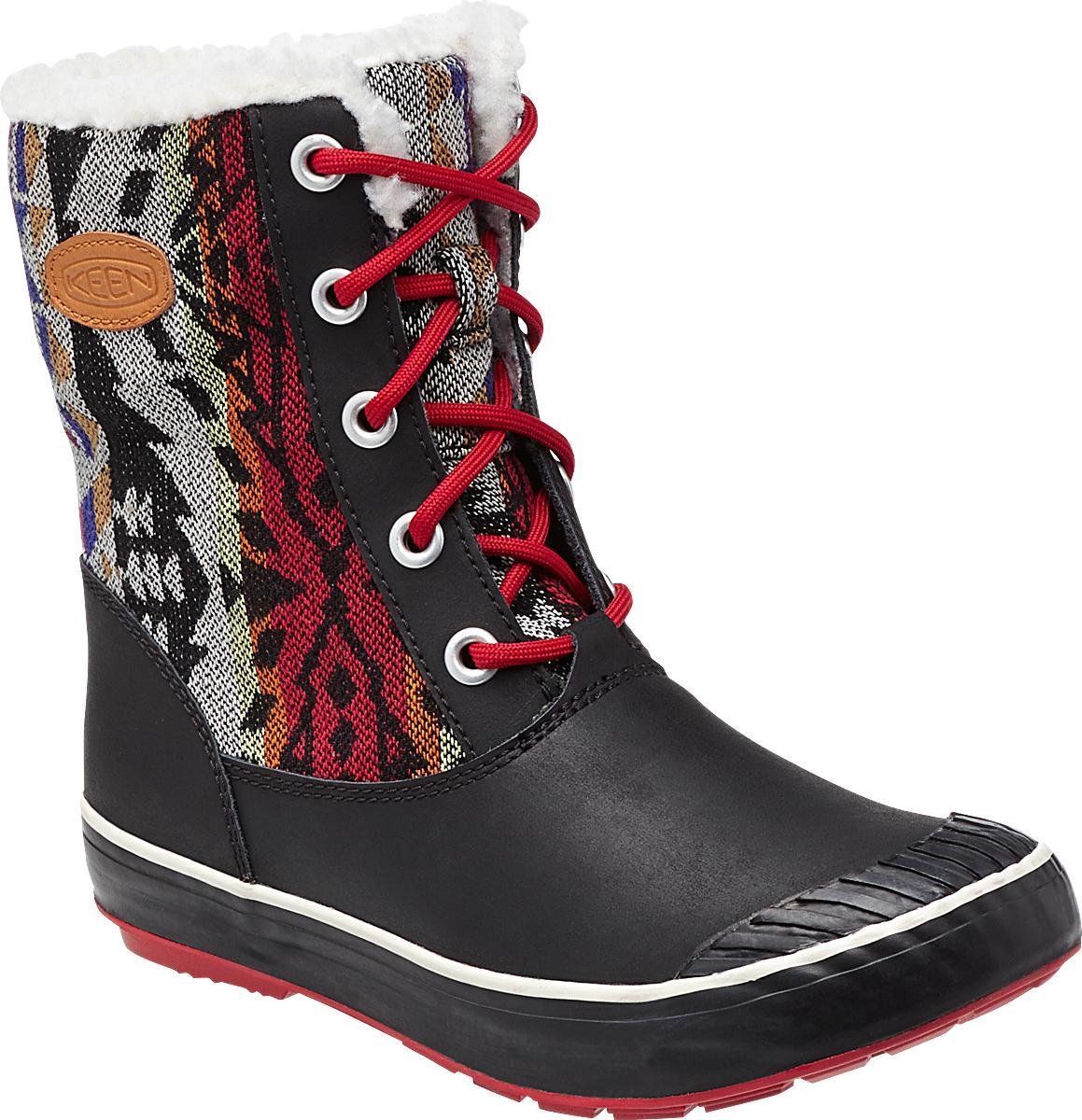 Keen Elsa winterschoenen Dames WP rood/zwart Maat 42 | bol.com
