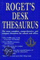 Roget's Desk Thesaurus