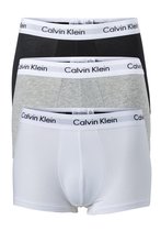 Bol.com Calvin Klein Boxershorts - Heren - 3-pack - Grijs/Wit/Zwart - Maat - Let op: Valt klein aanbieding