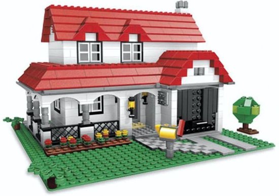 Rechtdoor kant koppeling LEGO Creator Huis - 4956 | bol.com