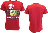 Nintendo Maat M Rood Power Up T-shirt