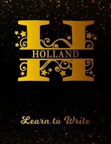 Holland Learn To Write