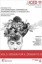 Proceedings of ICED11: Impacting Society Through Engineering Design: Vol. 5