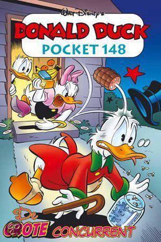 Cover van het boek 'Donald Duck Pocket / 148 De grote concurrent' van Walt Disney Studio’s