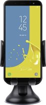 Shop4 - Samsung Galaxy J6 (2018) Autohouder Instelbare Raamhouder Zwart