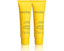 Decleor 2 x 25ml Intense Nutrition Hydra- Nourishing Duo Mask with Marjoram Essential Oil (Normal/Dry)