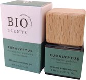 Bio scents etherische olie eucalyptus, biologisch - LOW WASTE verpakking - geschikt voor aroma diffuser