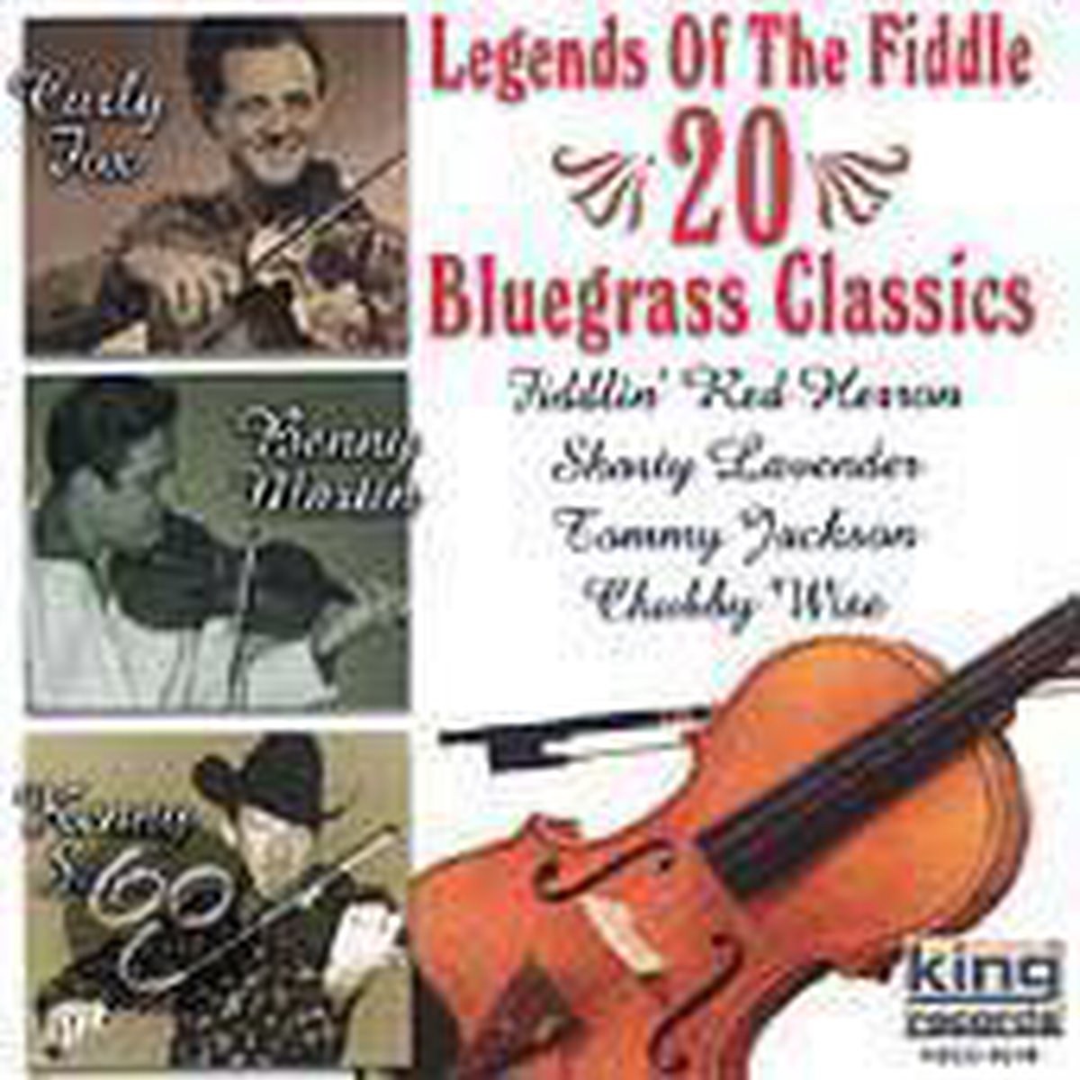 Legends of the Fiddle: 20 Bluegrass Favorites