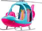 Barbie Estate Helikopter - Roze met Blauwe Speelgoed Voertuig