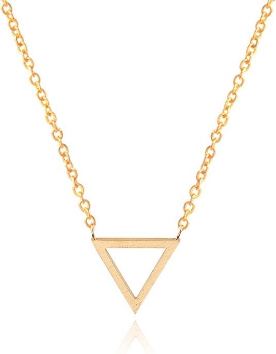 Hippe dames ketting Triangle Rose