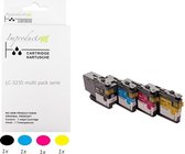Improducts® Inkt cartridges - Alternatief Brother LC3235/ LC-3235 / 3235 4 Stuks