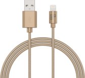 BeHello Charge and Sync Cable - Lightning (1m) Braided Gold