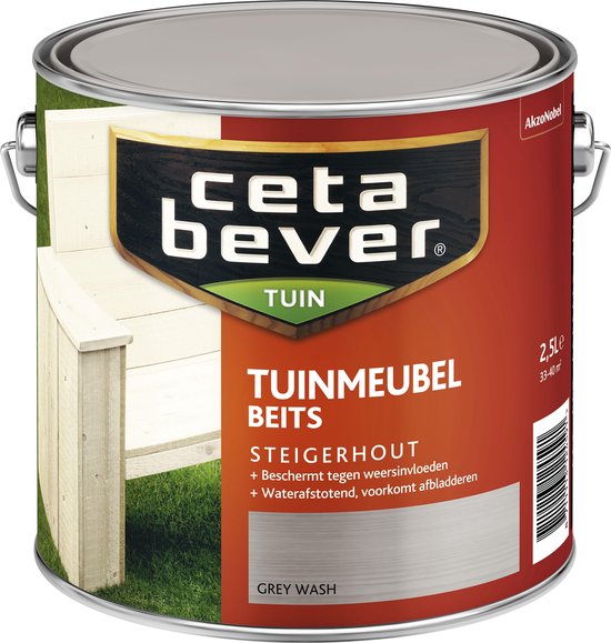 Cetabever Tuinmeubelbeits - Grey Wash - 2,5 liter