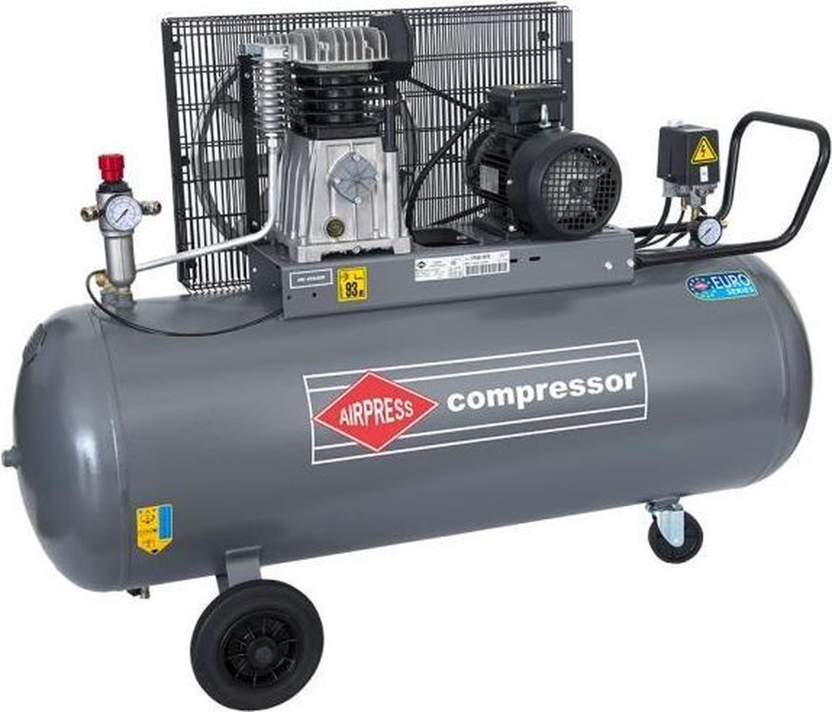 Airpress HK 425/200 Compressor met 200 Liter Drukvat 425 l/min | bol.com