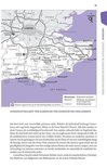 Pagina 95 van de Trotter gids met een kaart van Canterbury en omgeving en de tekst over de stad.