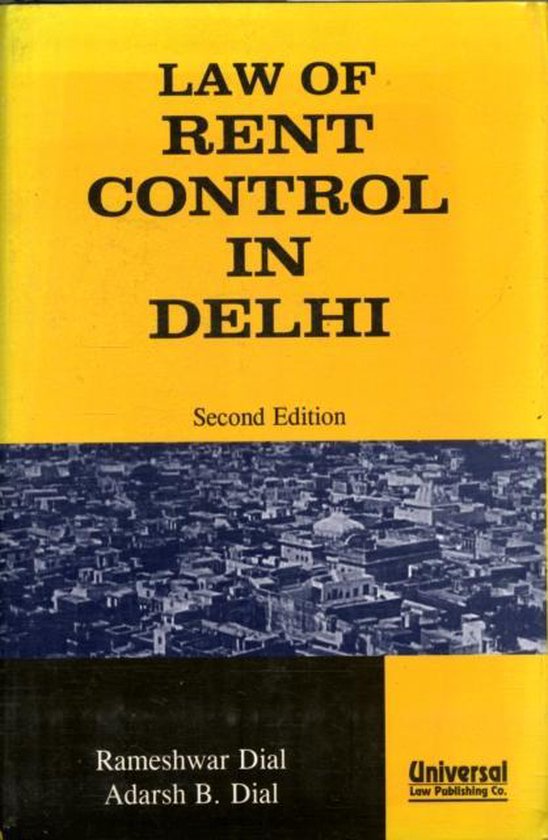 Law of Rent Control in Delhi, Rameshwar Dial 9788175343801 Boeken