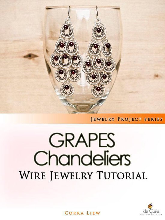 Wire Jewelry Tutorial: Grapes Chandelier Earrings - cover