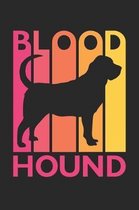 Vintage Bloodhound Notebook - Gift for Bloodhound Lovers - Bloodhound Journal