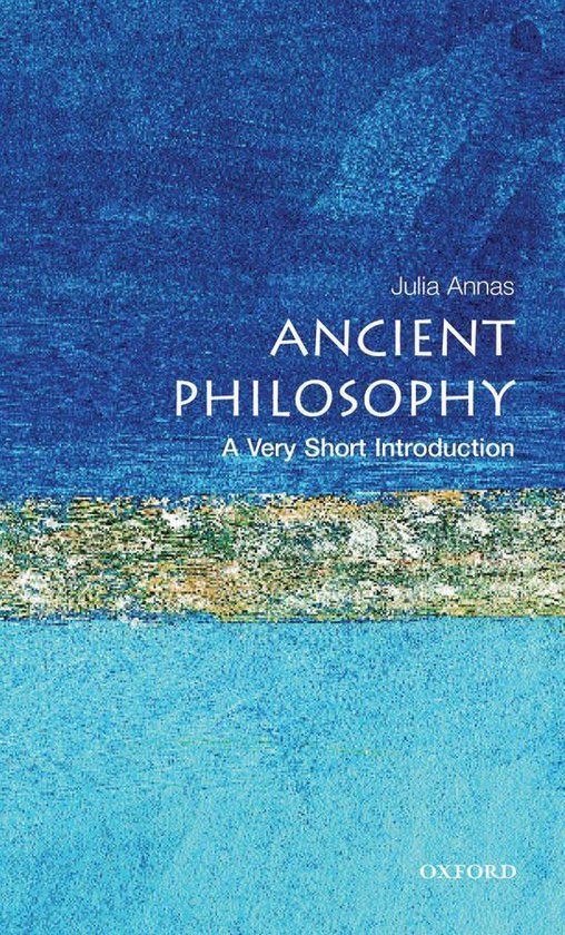 Very Short Introductions - Ancient Philosophy: A Very Short  ... - cover