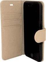 iPhone 5 / 5s / SE PU Wallet Deluxe ivory beige