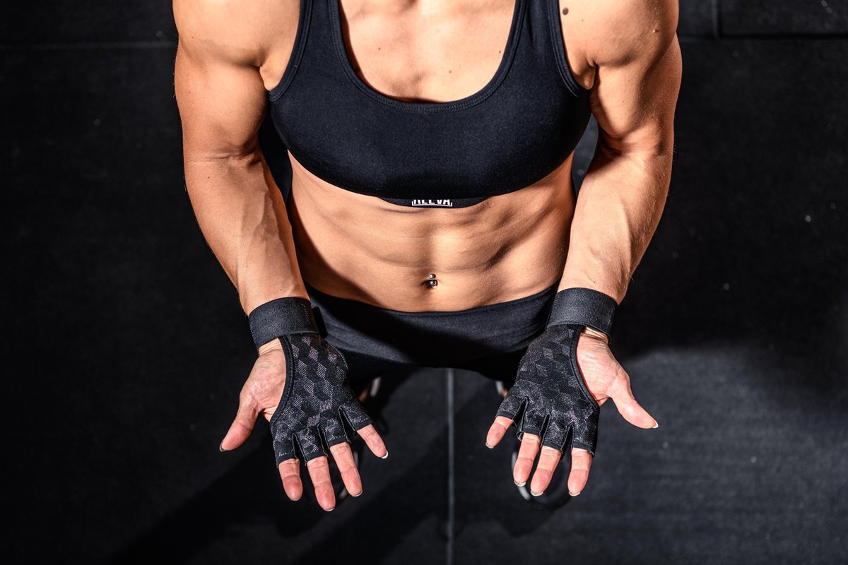 Maniques Gants Reeva Fitness en silicone - CrossLiftor Taille S