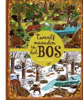 Boek cover Twaalf maanden in het bos van Emilia Dziubak (Hardcover)