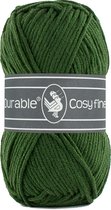 Durable Cosy Fine - acryl en katoen garen - Forest green, groen 2150 - 5 bollen