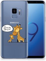 TPU Siliconen Hoesje Samsung S9 Giraffe