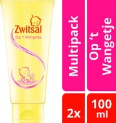 Zwitsal Baby Gezichtscrème Op 't Wangetje - 2 x 100 ml - Voordeelverpakking