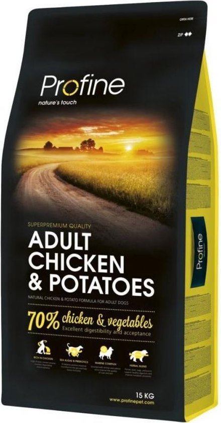 Profine Adult Chicken & Potatoes hondenvoer - 15 kg