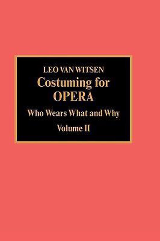 Costuming for Opera - cover