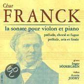 Franck: La Sonate Pour Violon Et Piano/ Jodry, Sodergren