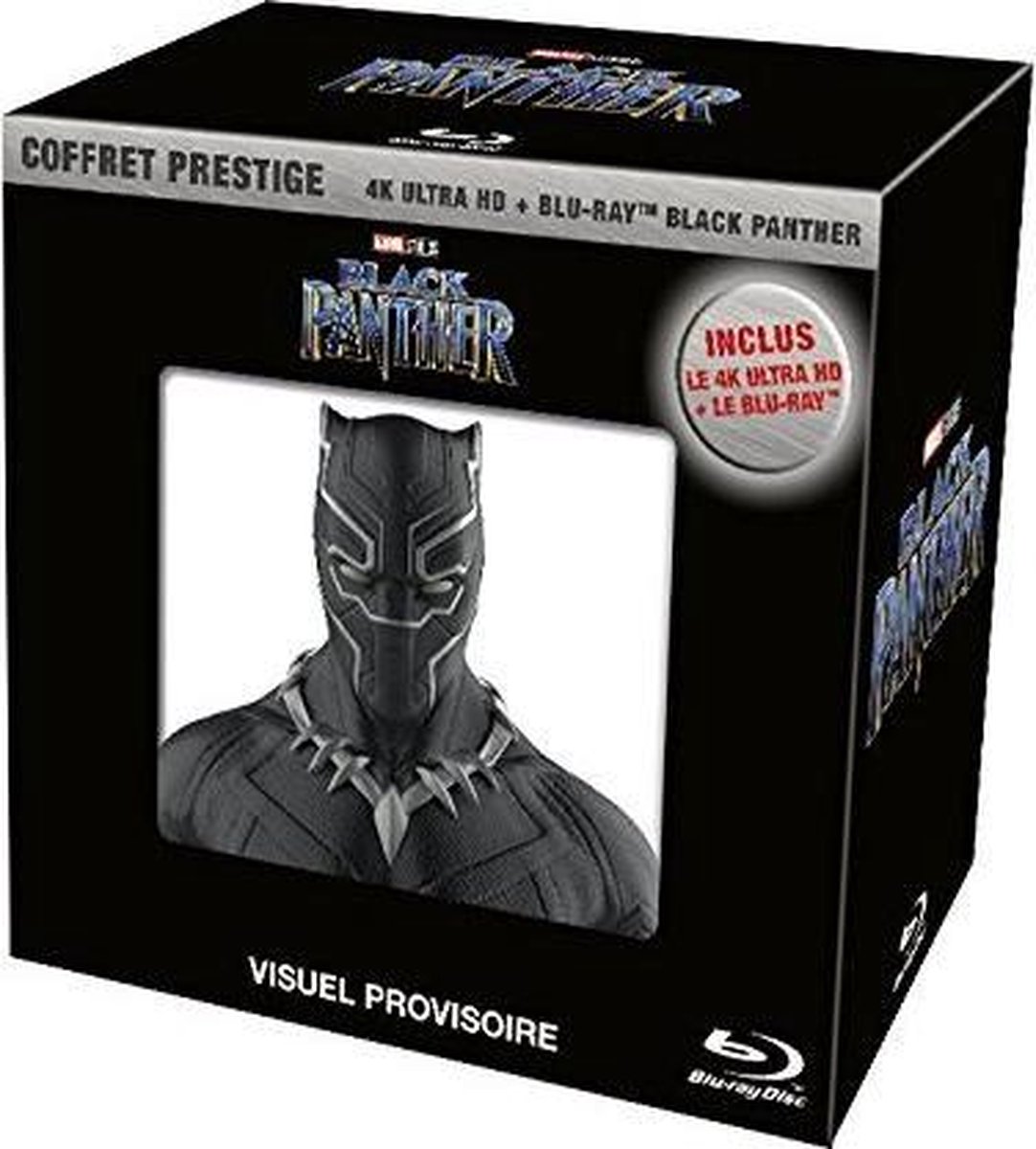 Black Panther (4K Ultra HD + 2D blu-ray) (Import zonder NL)-