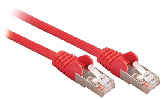 Câble Lan Ethernet UTP RJ-45 Raccordement De Réseau Internet Rouge