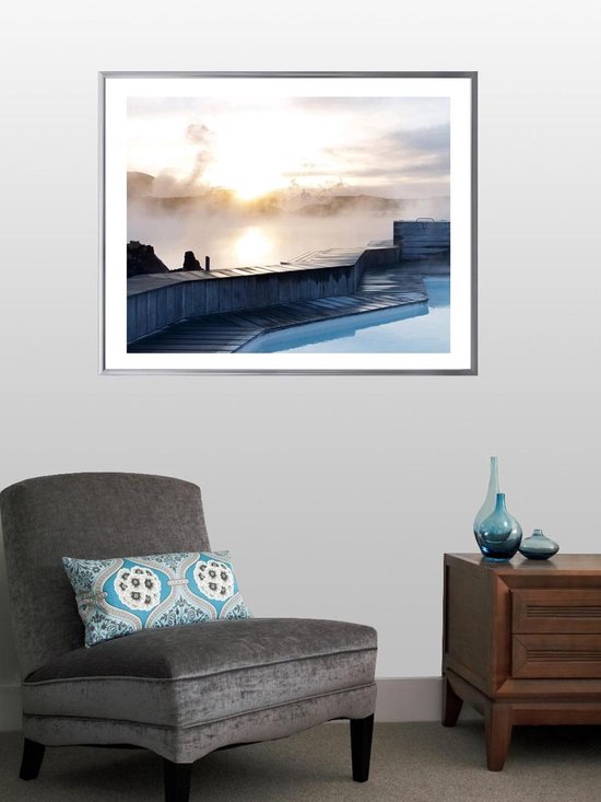 Homedecoration Kampen– Cadre photo - Format photo - 22x61 cm - Aluminium - Métal