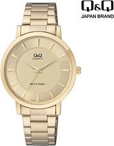 Q&Q heren horloge Q944J001 Goudkleurig