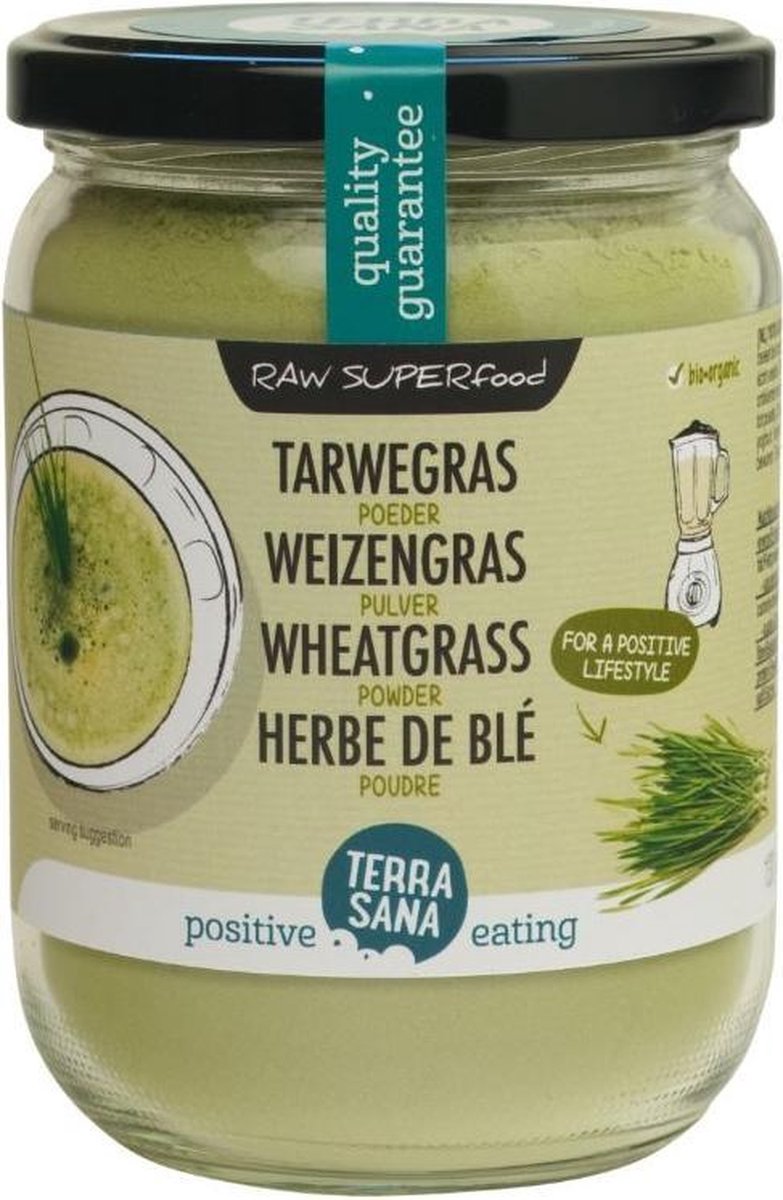 Terrasana Raw Tarwegras poeder