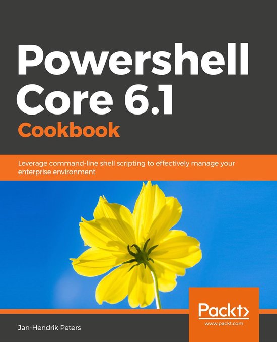 Powershell Core 6.2 Cookbook - cover