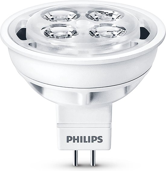 Leidinggevende Respect fusie Philips 4,2W (20W) MR16/GU5.3 LED Spot Warm Wit | bol.com