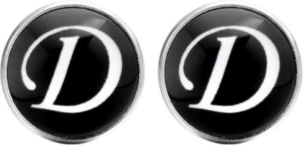 Fako Bijoux - Manchetknopen - Alfabet - Letter D