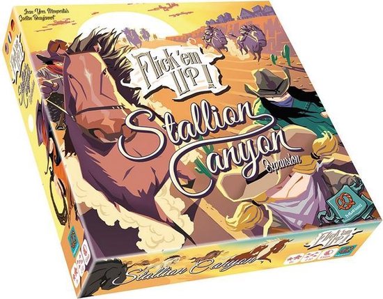 Boek: Flick 'em Up! Stallion Canyon - Uitbreiding, geschreven door Pretzel Games