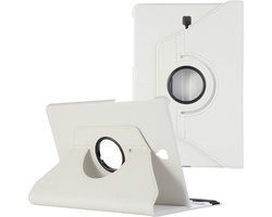 Tablet Hoes Case Cover voor Samsung Galaxy Tab S4 2018 10,5 inch model T830 / T835 - 360° draaibaar - Wit
