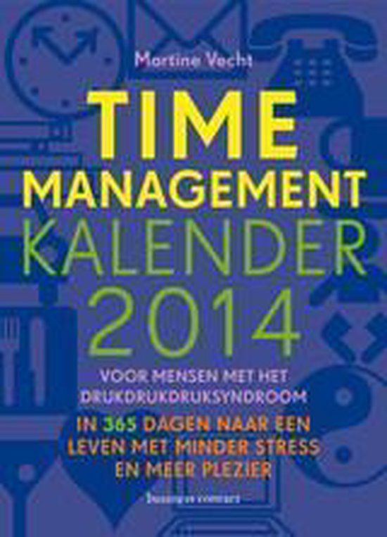 Cover van het boek 'Timemanagementkalender 2014' van Martine Vecht