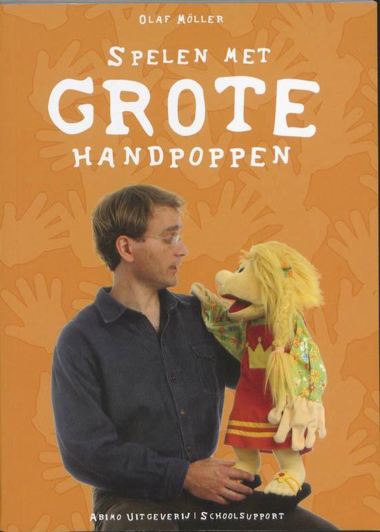 Cover van het boek 'Spelen met grote handpoppen' van Olaf Moller