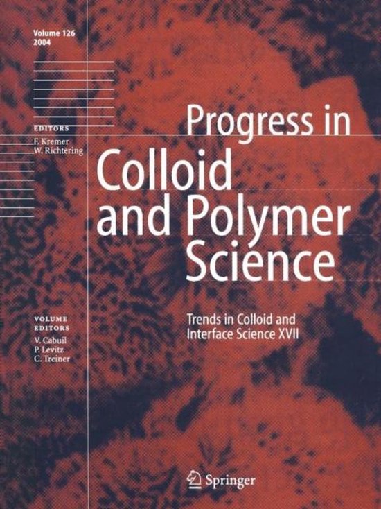 Trends in Colloid and Interface Science XVII | 9783642057502 | Boeken | bol