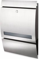 Blomus brievenbus met venster H43xB42xD10,5cm SIGNO inox mat