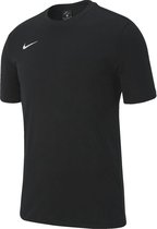 Nike Team Club 19 Sportshirt - Maat 128  - Unisex - zwart Maat S-128/140
