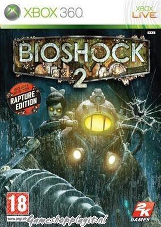 Bioshock 2 Rapture Edition incl. Boek Deco Devolution /XBOX 360
