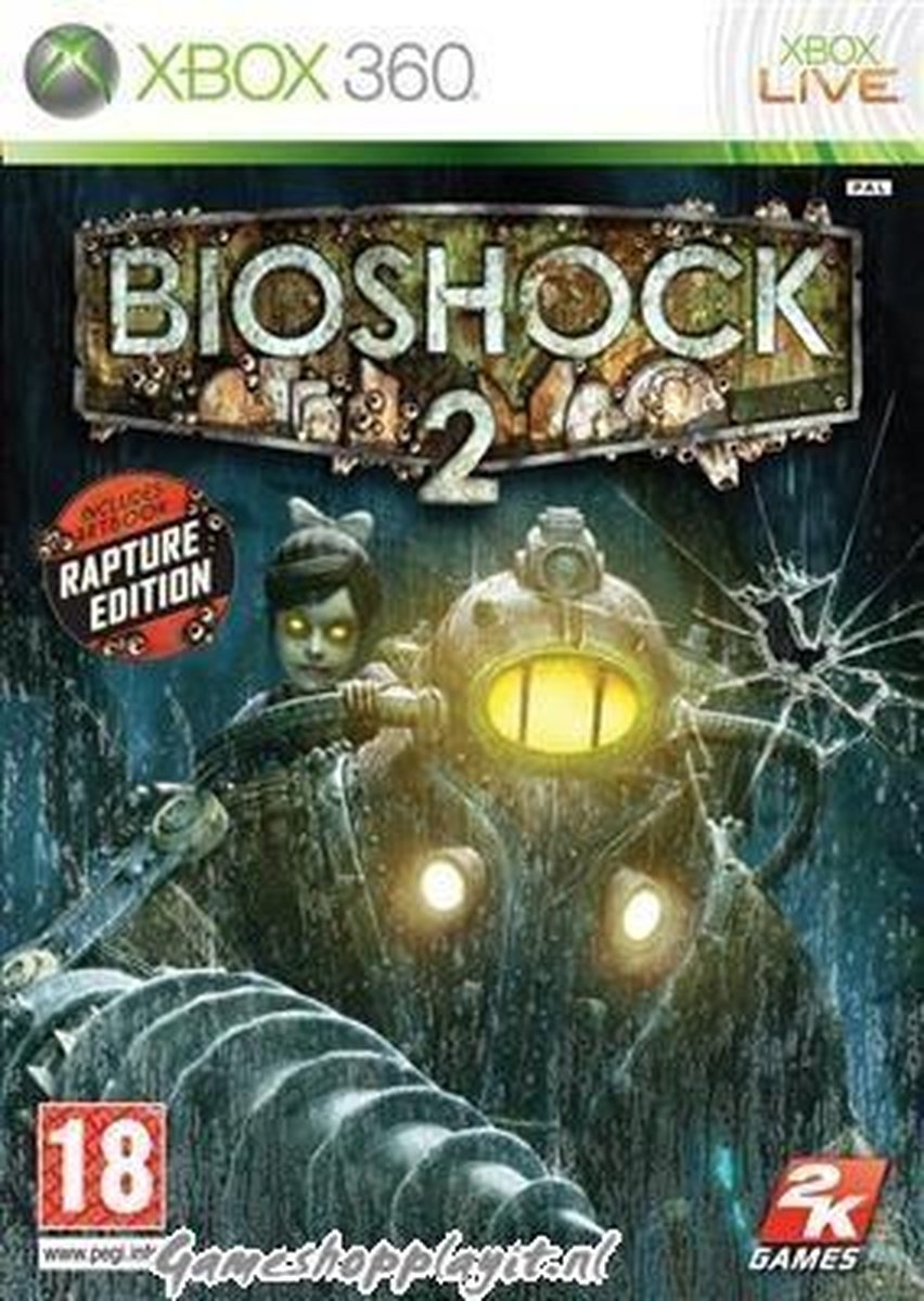 Bioshock 2 Rapture Edition incl. Boek Deco Devolution /XBOX 360 - 2K